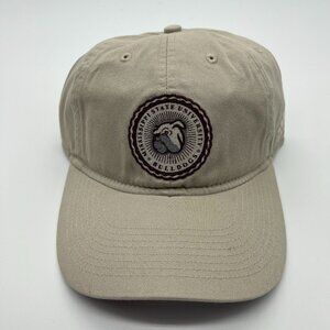 Mississippi State Bulldogs Adidas Strapback Hat Cap Adult One Size Tan NCAA NEW